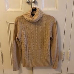 J.Crew / Cable Knit turtleneck sweater